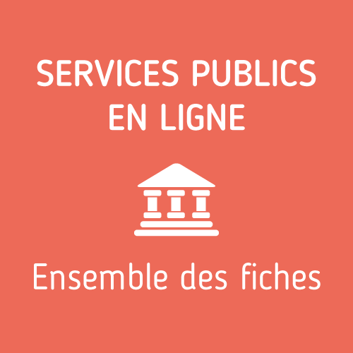 Services publics en ligne – Ensemble des fiches